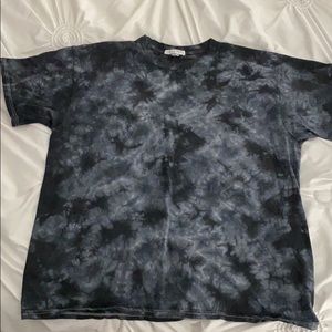 Black tie dye Tshirt